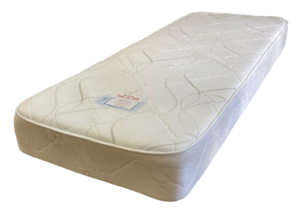 Image of a memory foam mattress with high density foam and memory foam. Can be customized to your  needs.