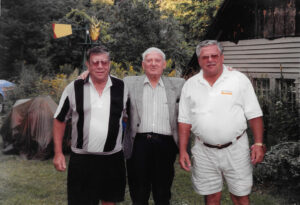 Image of Zeno Mattress founders Lou, Joe (senior), and Joe.